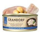 GRANDORF zdrowa karma mokra dla kota mix smaków Kurczak 12 x 70g Bezzbożowa