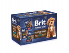BRIT BY NATURE fileciki karma mokra dla psa mix smaków 48 x 85g bezzbożowa